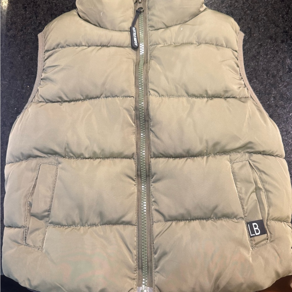 Little Bipsy Olive Green Vest